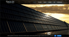 Desktop Screenshot of electasrl.com